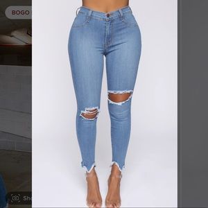 Well Played Jeans - Medium Blue Wash